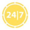 24/7 Icon